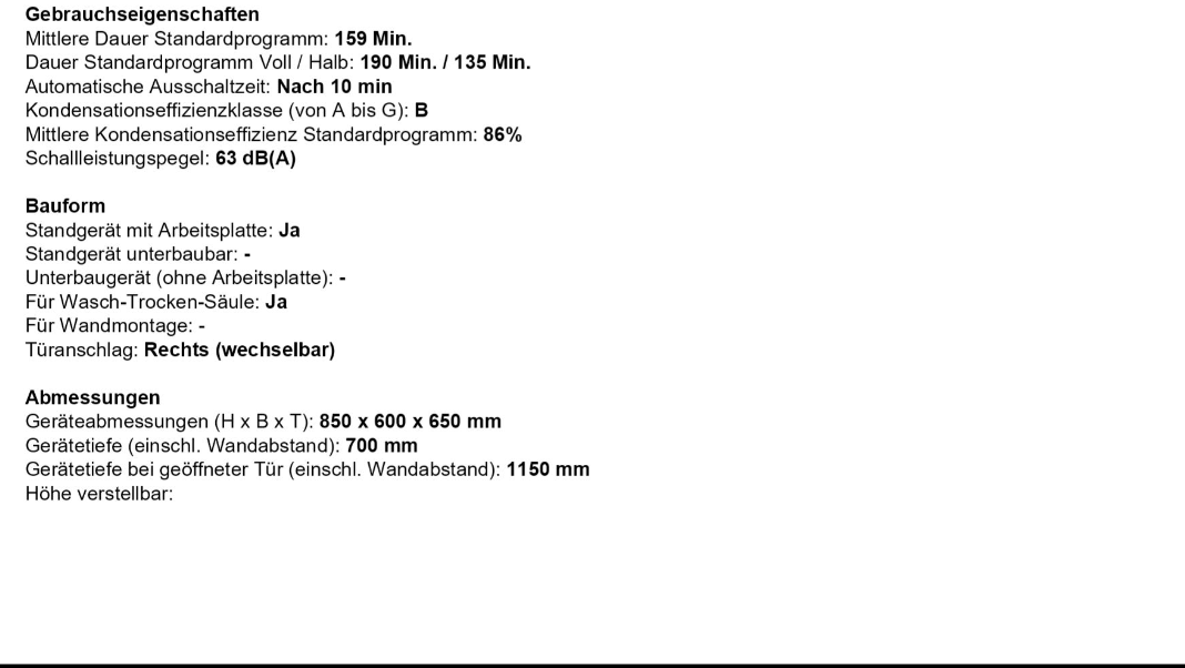 Samsung Trockner TR130