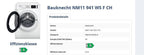 Bauknecht Waschmaschine NM11 941 WS F CH 9 kg Energylabel: A