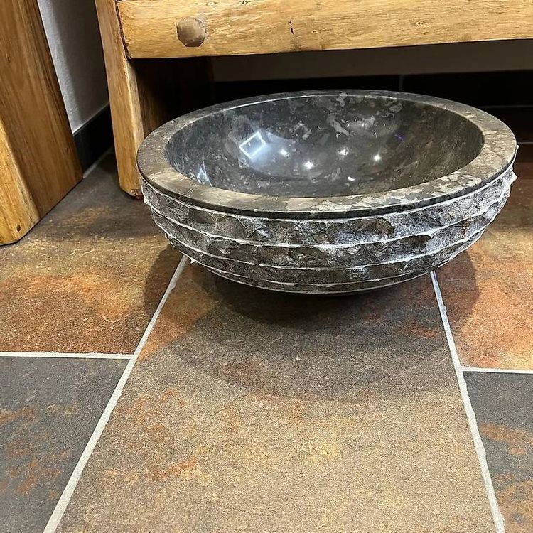 Granit-Waschbecken rundes Spezielles