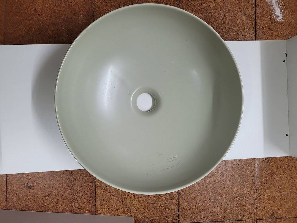 Mint Keramik Waschbecken Rund
