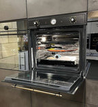 Smeg Retro Look Backofen Anthrazit