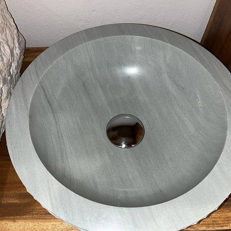 Spezielles Granit-Waschbecken rund